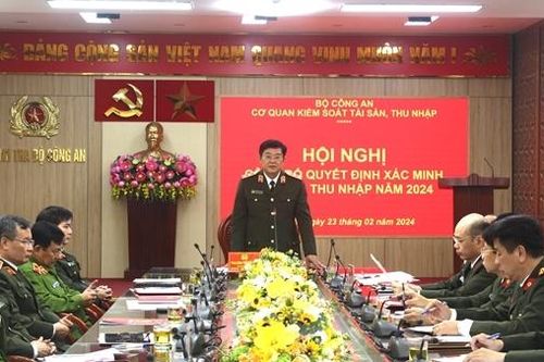 Xác minh tài sản, thu nhập 8 Trưởng phòng ở các đơn vị trực thuộc Bộ Công an