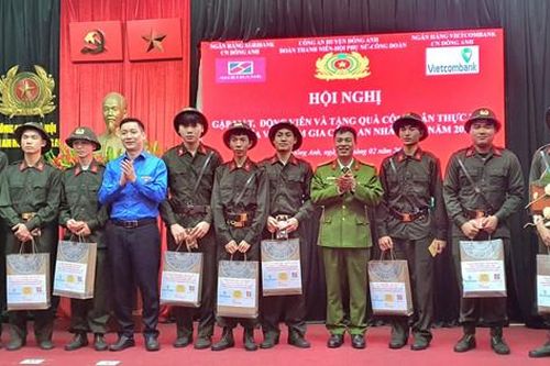 Đông Anh: 36 công dân thực hiện nghĩa vụ Công an nhân dân năm 2024