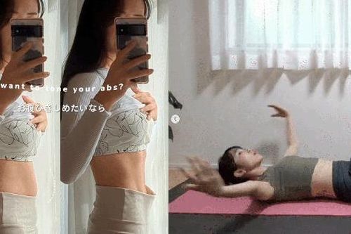 HLV người Nhật hướng dẫn 4 động tác loại bỏ 'eo bánh chưng' có thể tập ngay tại nhà