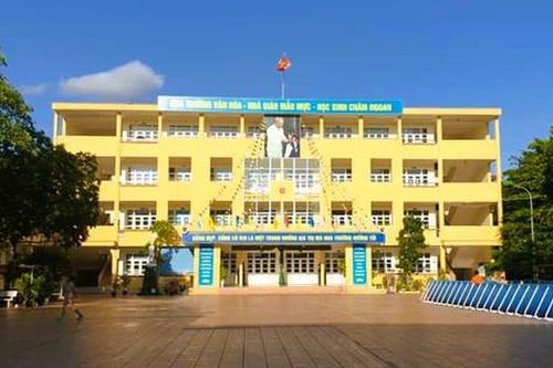 Nhiều đồn đoán xung quanh sự việc nữ sinh lớp 8 ngã xuống sân trường