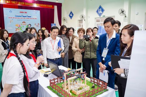 Học sinh sáng tạo nhiều mô hình kỹ thuật ứng dụng vào cuộc sống