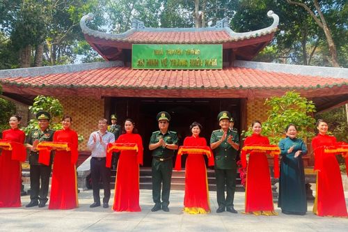 Khánh thành công trình sửa chữa, cải tạo, nâng cấp Nhà truyền thống An ninh vũ trang miền Nam