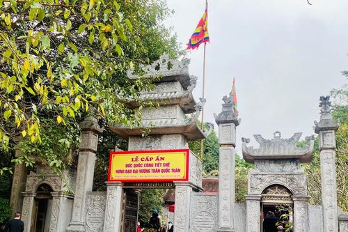 Long trọng tổ chức Lễ khai ấn Đức Thánh Trần tại Khu Di tích lịch sử Quốc gia Bạch Đằng Giang
