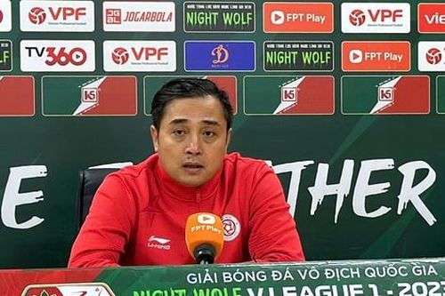 HLV Nguyễn Đức Thắng giải thích lý do Thể Công Viettel chưa biết thắng