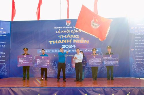 Kon Tum: Khởi động tháng thanh niên 2024