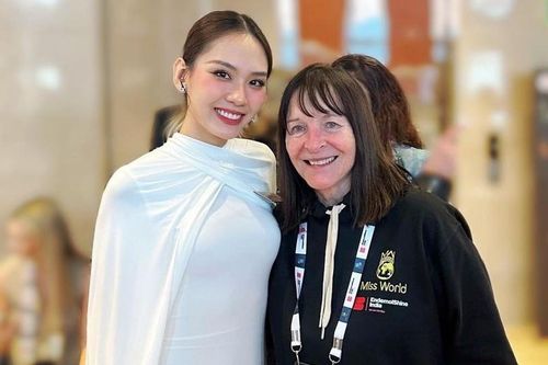 Miss World: Mai Phương gợi cảm với áo yếm, tự hào dù trượt Top 5 phần thi phụ