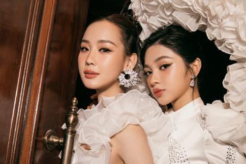 Hoa hậu Lê Nguyễn Bảo Ngọc, Á hậu Minh Kiên làm 'nàng thơ' cho NTK Thanh Thanh Nguyễn
