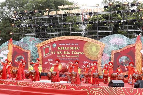 Lào Cai khai hội Đền Thượng Xuân Giáp Thìn