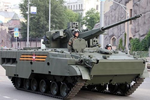 Pháo 57 mm trên BMP-3 sẽ dễ dàng bắn hạ M2 Bradley