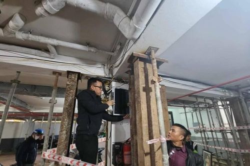 Hà Nội: Quận Thanh Xuân lên tiếng về chung cư mini bị nứt cột