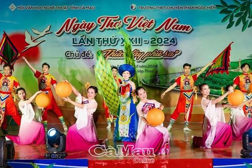 Ngày Thơ Việt Nam lần thứ XXII tại Cà Mau: Giàu cảm xúc, đậm chất thơ