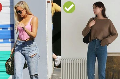 Những nàng có chiều cao khiêm tốn nên tránh các kiểu quần jeans này