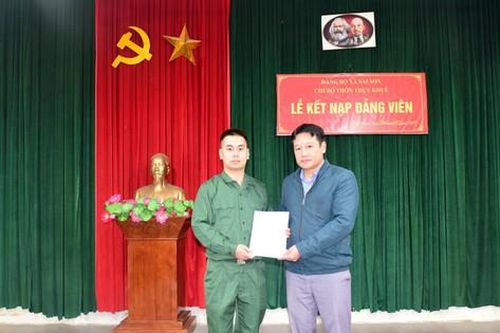 Niềm vinh dự trước ngày nhập ngũ