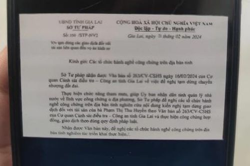Tạm dừng giao dịch tài sản của người phụ nữ bị tố lừa đảo 11 tỷ đồng