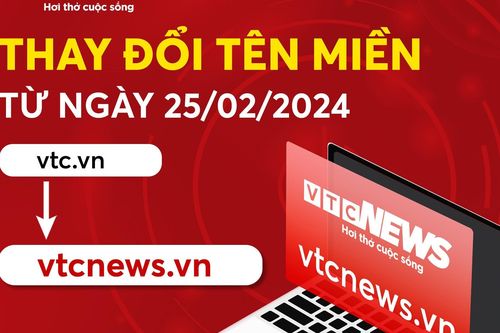 Báo điện tử VTC News đổi tên miền thành vtcnews.vn