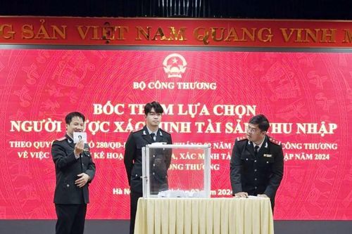Bộ Công Thương bốc thăm chọn ra 28 lãnh đạo phải xác minh tài sản