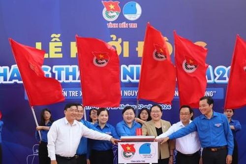 Nhiều hoạt động ý nghĩa của tuổi trẻ Bến Tre, An Giang, Quảng Bình khởi đầu Tháng Thanh niên