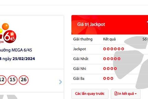 Tối cuối tuần trúng vietlott 13 tỷ đồng