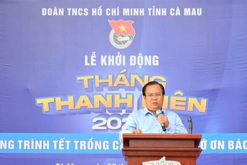 Phó Chủ tịch tỉnh Cà Mau kêu gọi thanh niên chung tay phòng chống hạn mặn, sụt lún