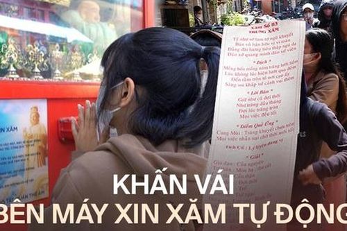 Giới trẻ xếp hàng dài trước máy xin xăm tự động ở TPHCM