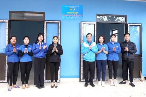 Khánh thành Trường đẹp cho em và khởi công Ngôi nhà 15-10 tại Chiêm Hóa