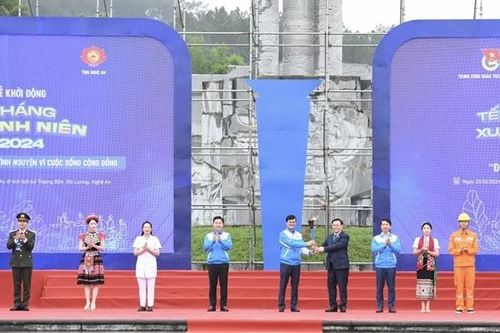 Chủ tịch Quốc hội Vương Đình Huệ dự Lễ khởi động Tháng Thanh niên năm 2024