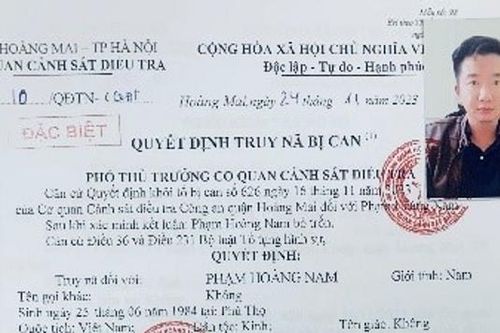 Truy nã đối tượng lừa xin việc vào Bệnh viện Bạch Mai