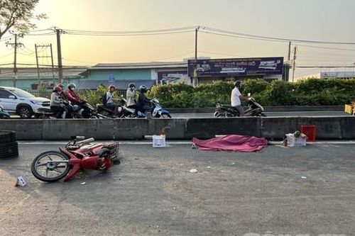 Một phụ nữ bị tai nạn tử vong lúc rạng sáng, xe liên quan rời khỏi hiện trường