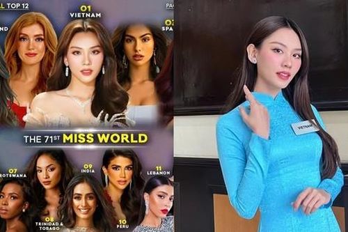 Hoa hậu Mai Phương được đánh giá số 1 tại BXH Miss World sau tuần đầu tiên