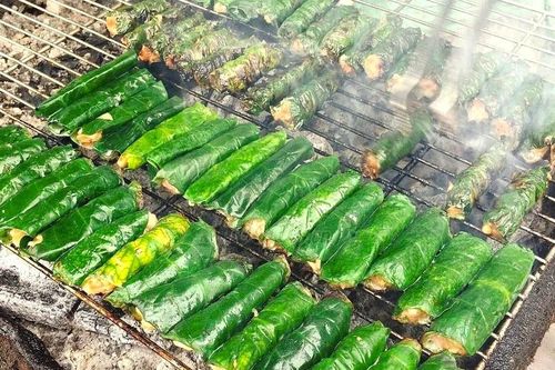 Nuốt que tăm sau khi ăn bò lá lốt