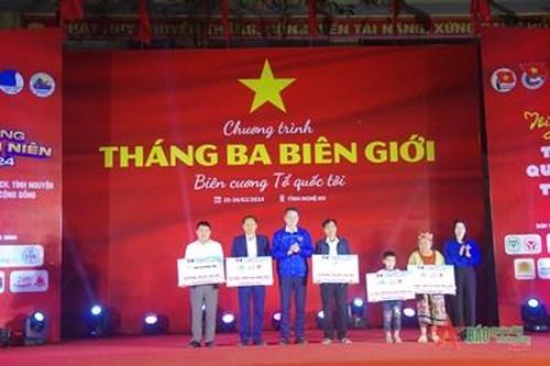 Nhiều hoạt động ý nghĩa trong Chương trình 'Tháng Ba biên giới'