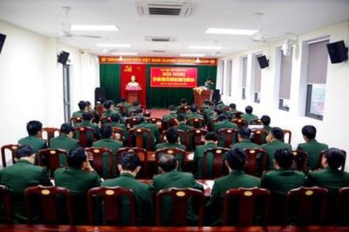 Cục Hậu cần Quân khu 4 tập huấn công tác giáo dục chính trị năm 2024