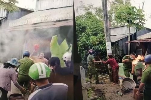 An Giang: Phạt tù 5 đối tượng chống người thi hành công vụ