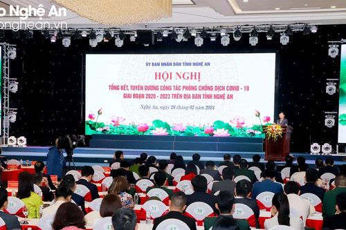 Nghệ An tổng kết, đánh giá, rút kinh nghiệm công tác phòng, chống dịch Covid-19 để ứng phó tốt hơn với những vấn đề mới, phức tạp về y tế cộng đồng