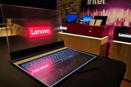 Hãng Lenovo ra mắt mẫu máy tính xách tay có màn hình trong suốt