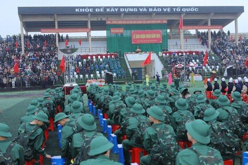 Thanh Hóa: 3.842 tân binh nô nức lên đường nhập ngũ