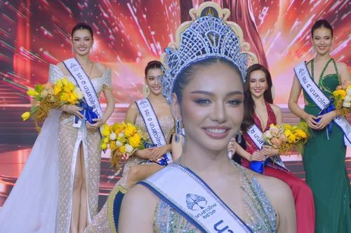 Nhan sắc ngọt ngào của tân Hoa hậu Thái Lan, visual đỉnh thế này thi Miss Global liệu có phí?