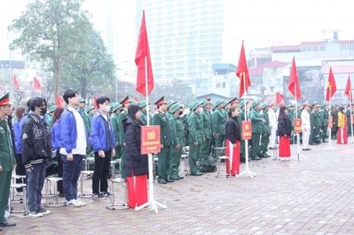 Lễ giao nhận quân quận Ba Đình năm 2024