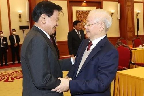 Cuộc gặp cấp cao giữa Việt Nam và Lào