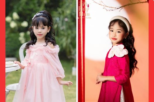 Lisa Huyền My - Nguyễn Ngọc Hoài Anh: 2 mẫu nhí Hà Nội tự tin rạng ngời trước ống kính