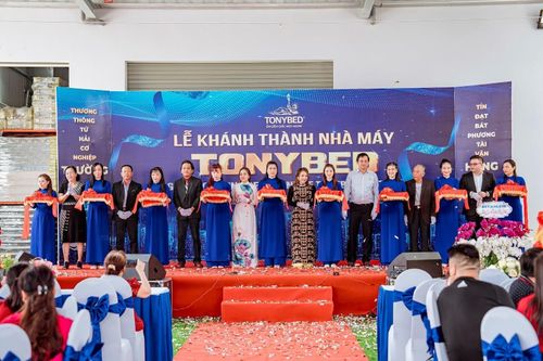 Thương hiệu nệm Tonybed khánh thành nhà máy mới trị giá 5 triệu USD