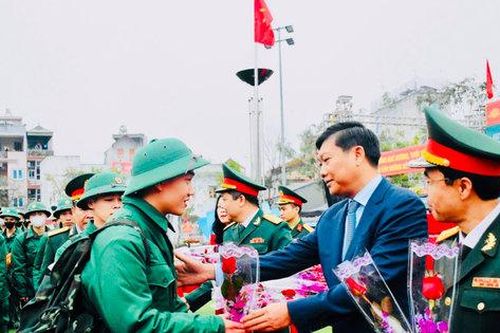 Tân binh huyện Quốc Oai: Vinh dự và tự hào trở thành chiến sĩ Quân đội nhân dân Việt Nam