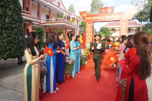 Tiền Giang hoàn thành chỉ tiêu giao, nhận quân 2024
