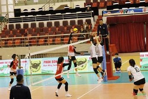 Khởi tranh Giải bóng chuyền Cúp Hoa Lư - Bình Điền 2024
