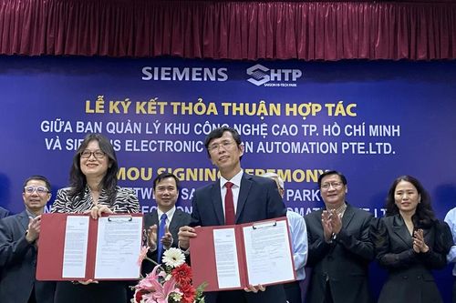 Khu Công nghệ cao TPHCM và Siemens hợp tác đào tạo nhân lực ngành vi mạch bán dẫn