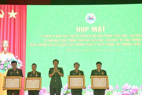 Kiên Giang: Họp mặt truyền thống 65 năm ngày thành lập lực lượng BĐBP