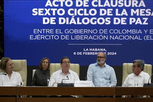 Chính phủ Colombia và ELN nối lại đàm phán hòa bình