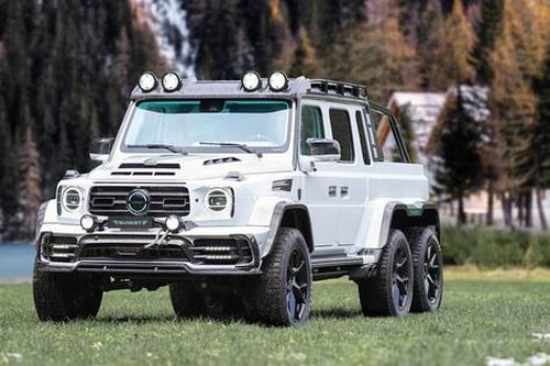 Mercedes AMG G63 độ 6 bánh cực độc