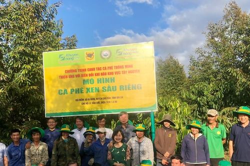 Tham quan mô hình canh tác cà phê thông minh