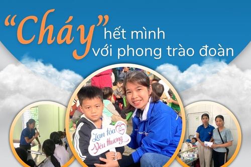 'Cháy' hết mình với phong trào đoàn